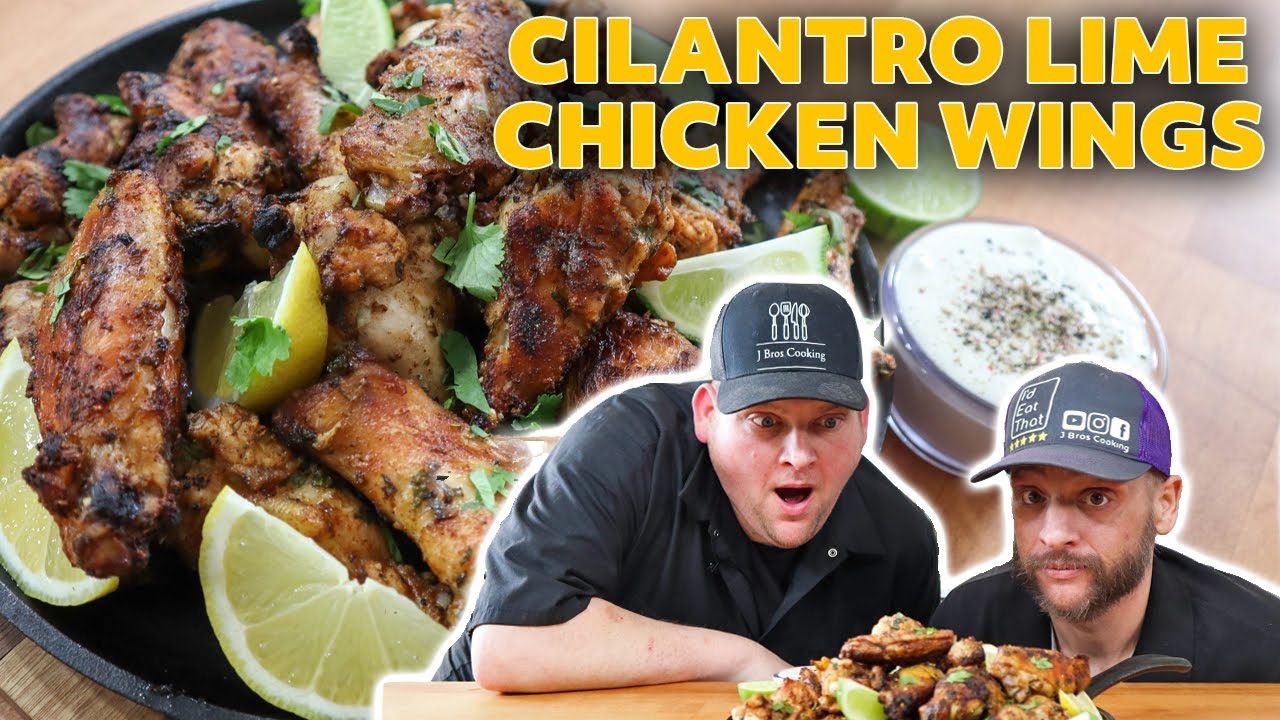Cilantro Lime Chicken Wings