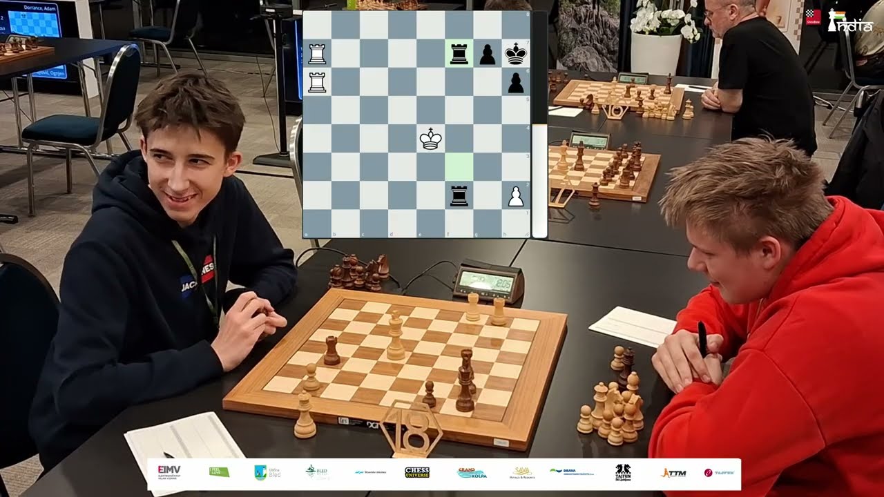 The Endgame that the GMs wants to analyze - Adam Mihič vs Bor Žužek