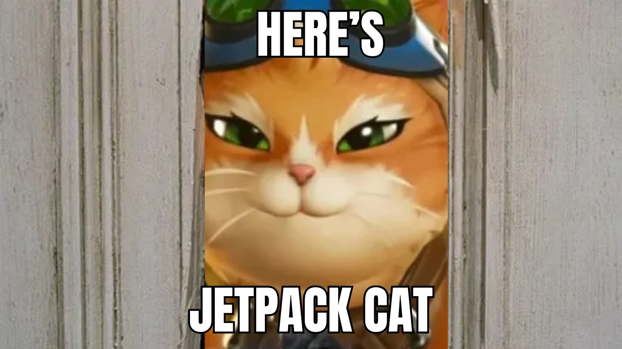 JETPACK CAT THE NIGHTMARE OF OVERWATCH