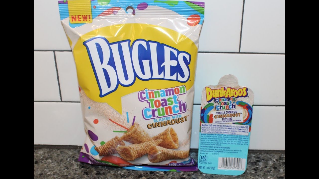 Cinnamon Toast Crunch Bugles & Cinnamon Toast Crunch Dunkaroos Review