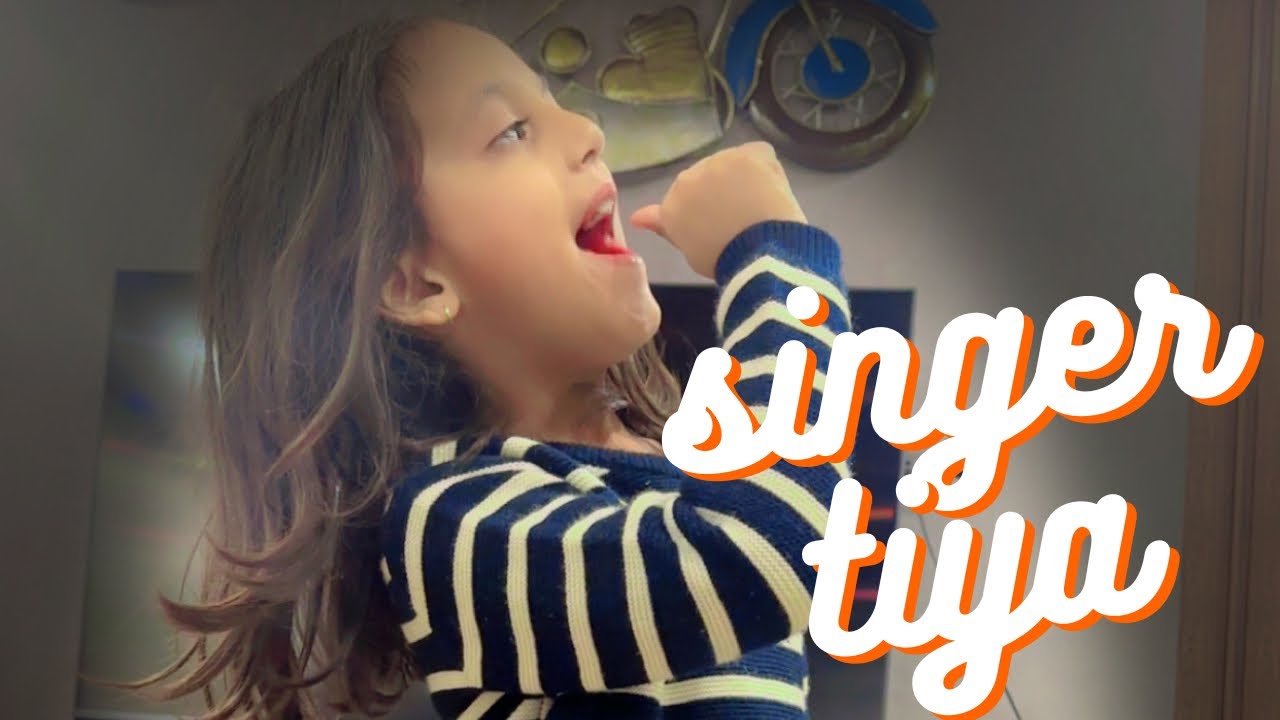 Tiya ne english song gaya 🤣vo bhi bathroom may 🛀 #Dailyvlog# mudravlogs