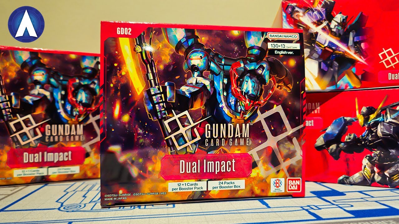 *НОВИНКА*!!! GD02 Dual Impact: открытие и распаковка | Gundam Card Game TCG