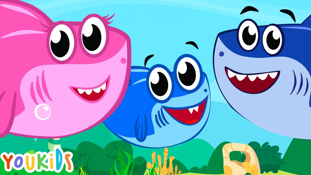 Baby Shark Song - Baby Shark Family & Crab
