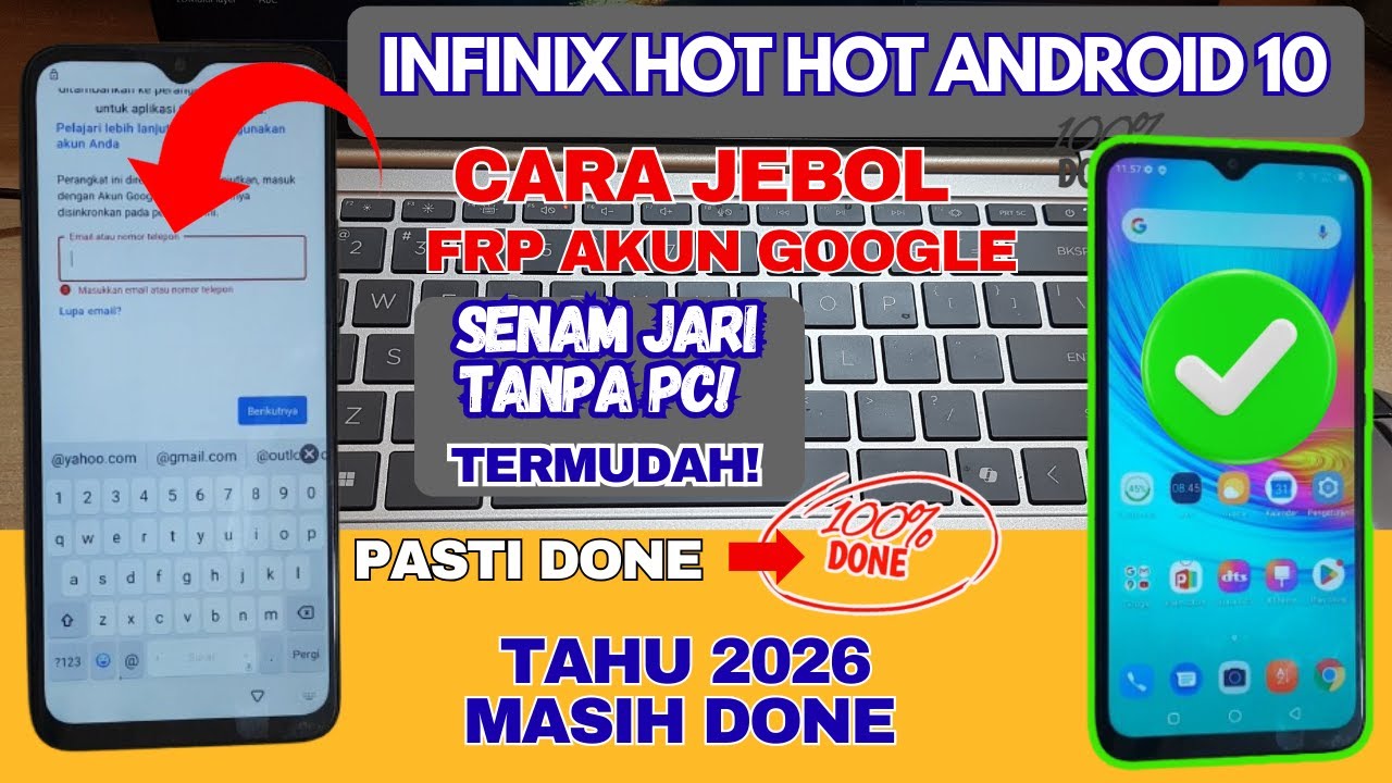 BYPASS INFINIX HOT HOT  2026 MASIH DONE‼️ TRIK LAMA TERNYATA MASIH JITU⁉️