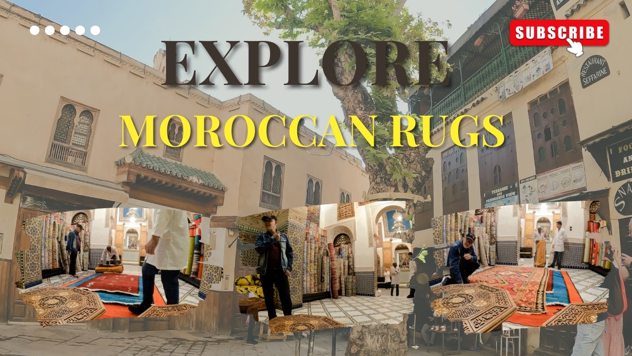 Let’s learn about Moroccan rugs!   🇲🇦