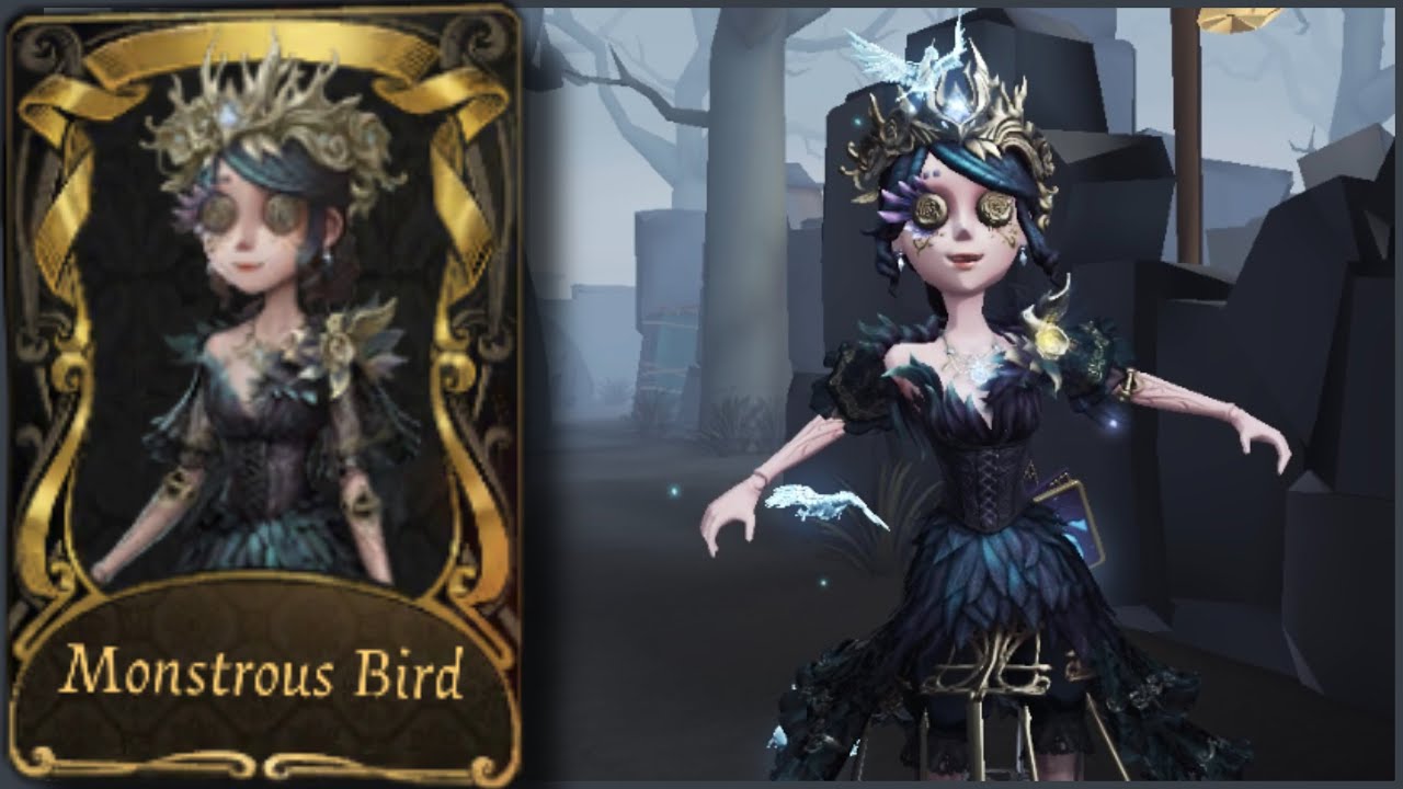 Identity V | Gardener 'Monstrous Bird' S-Tier Costume Gameplay!