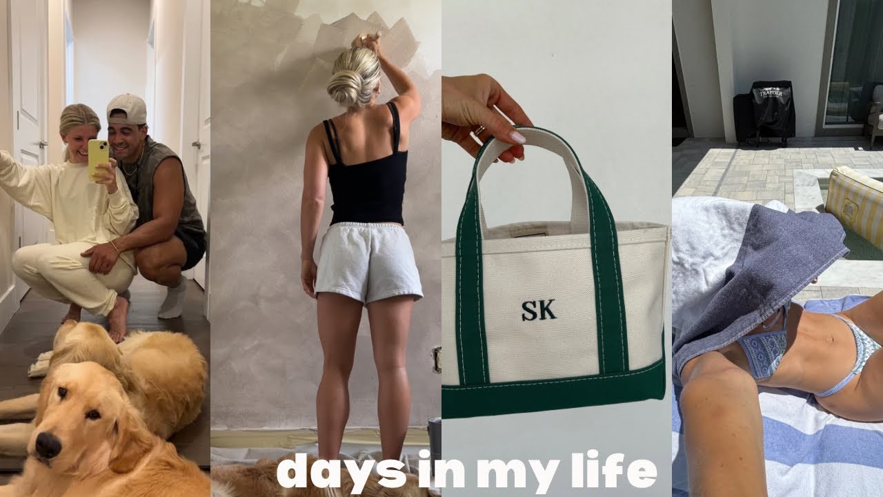 VLOG: a big scare, heated mat class, lime wash painting our office + preparing the guest room