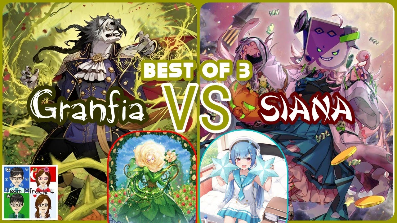 Petrify! Granfia VS Siana | Cardfight Vanguard DivineZ: Stoicheia VS Lyrical Monasterio Best of 3!!