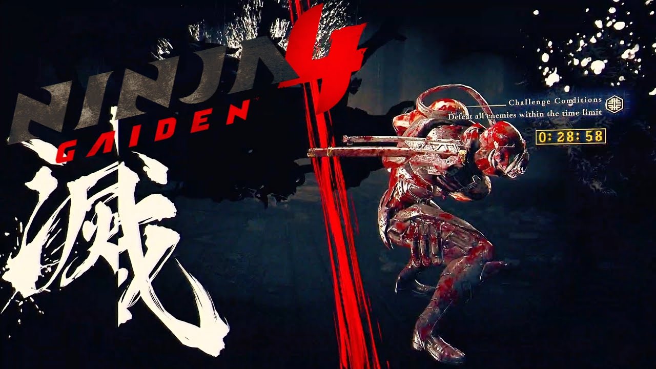 Ryu Hayabusa Ninja Gaiden 4 (No damage) 神の支配者 