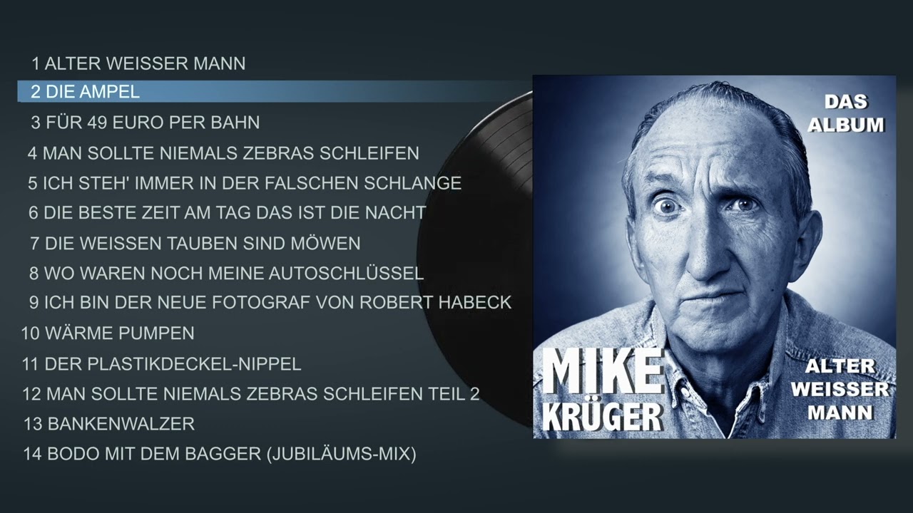 Mike Krüger - Alter weisser Mann (Album Visualizer)