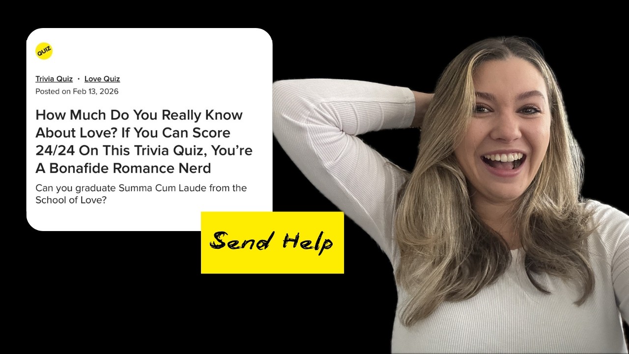 i took a buzzfeed love quiz simply for your entertainment