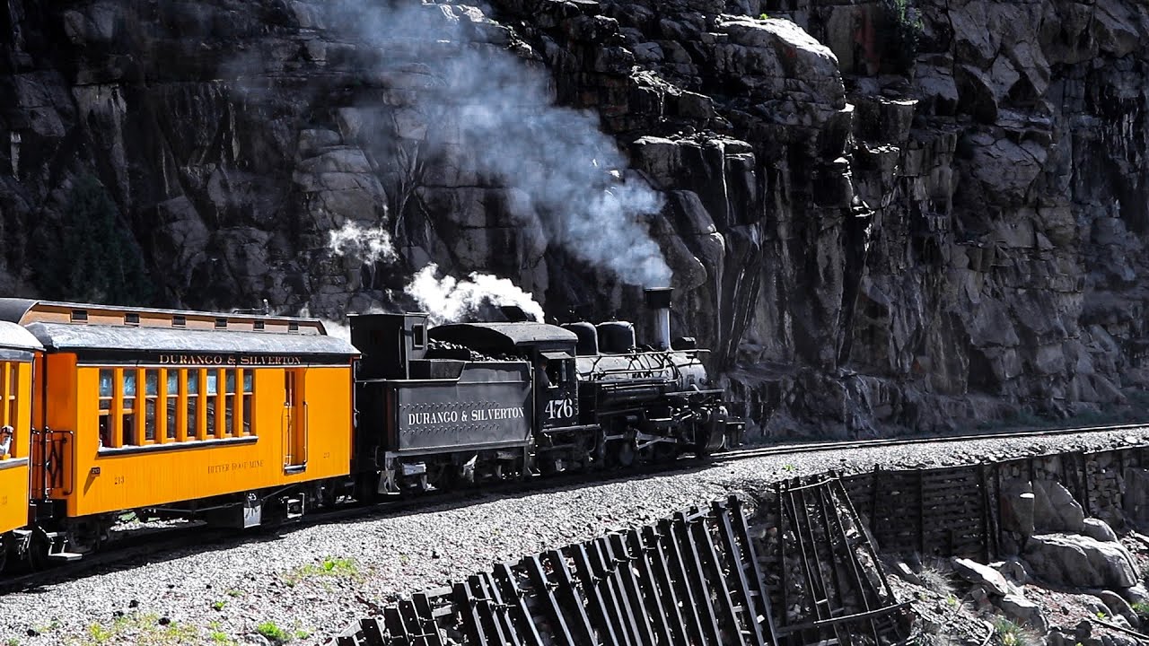 Riding The Durango & Silverton Narrow Gauge Railroad With 476