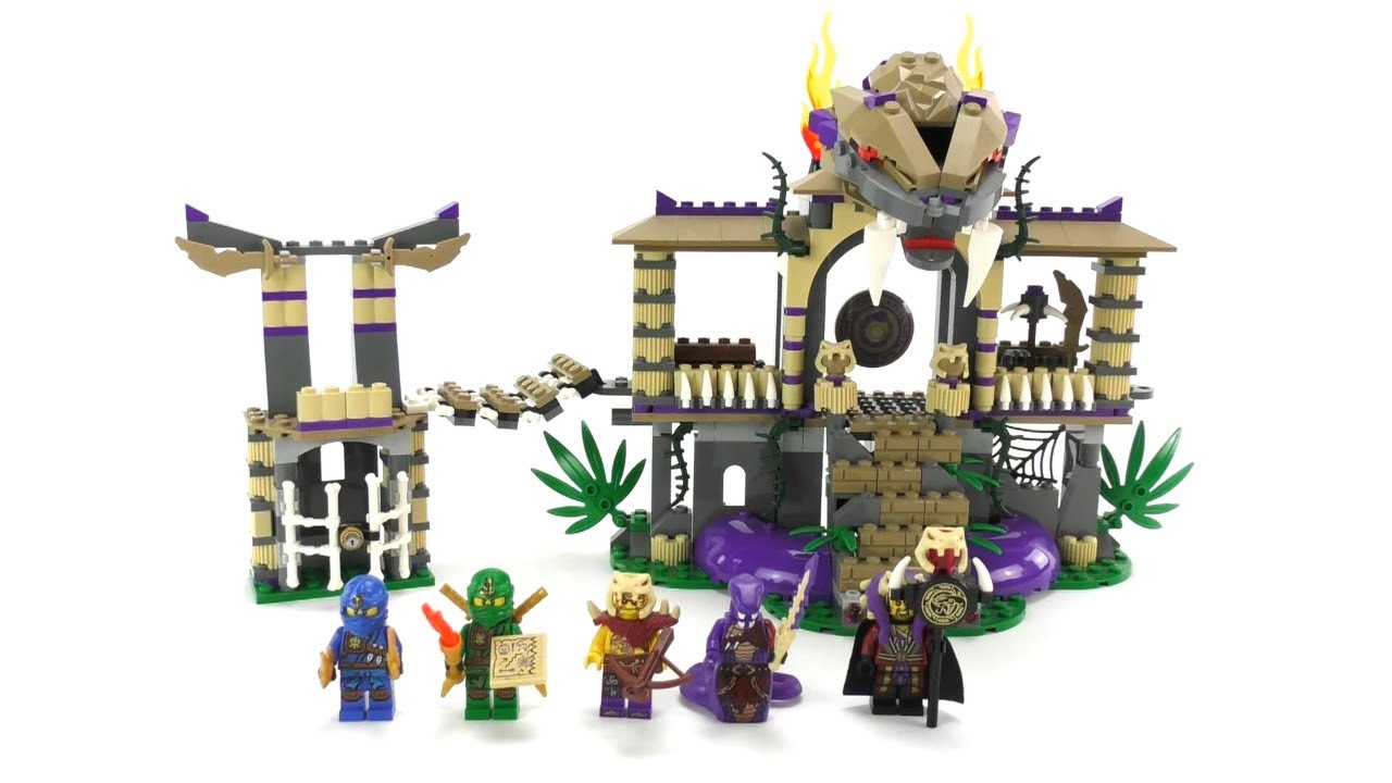 LEGO Ninjago Retro Review zum Set 70749 Tempel der Anacondrai
