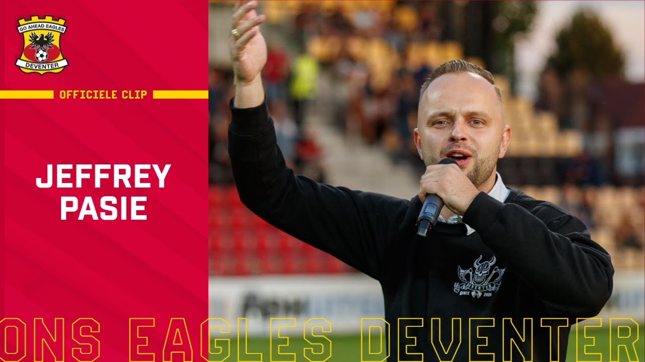 Ons Eagles Deventer - Jeffrey Pasie (offici&euml;le clip) ❤️💛