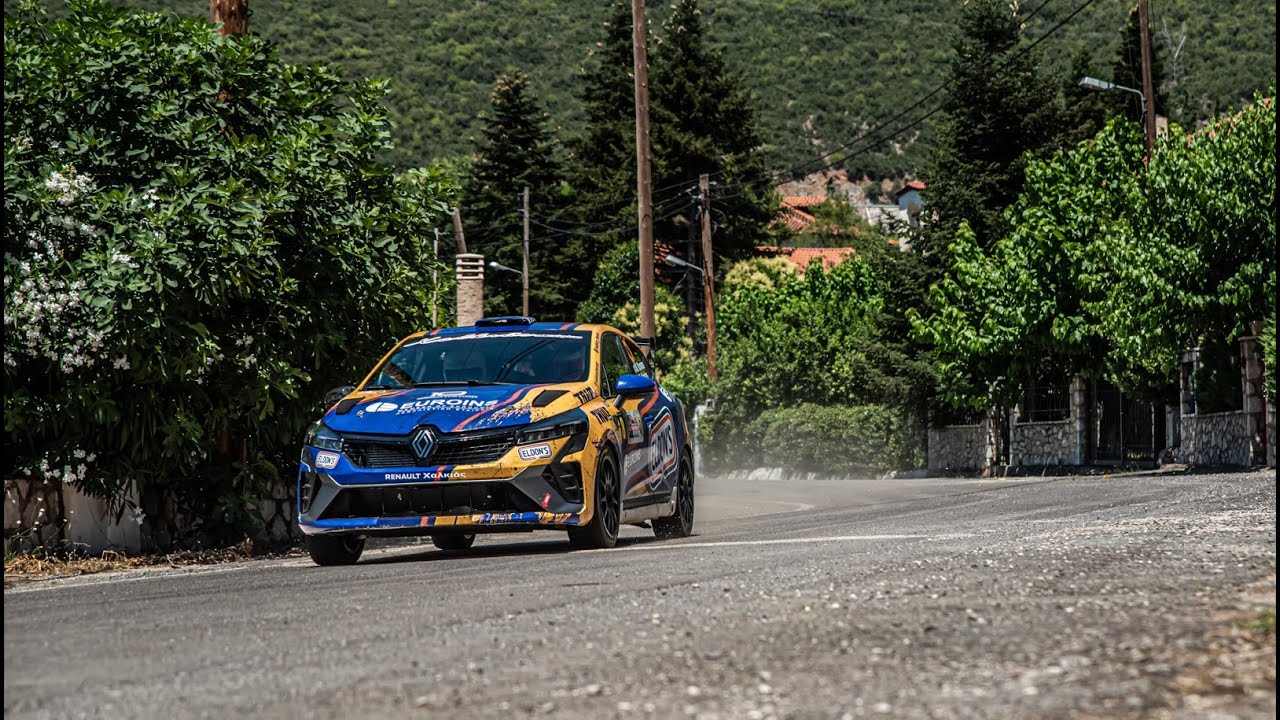 TER Rally Fthiotidos 2024 - SS7 Bralos Pavliani 2 - Komnos / Kontos - Renault Clio Rally3