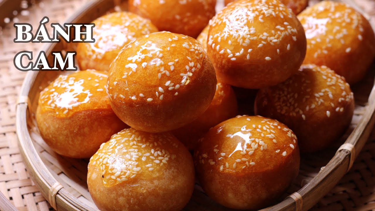 Bánh Cam - Chiên KHÔNG Nổ - Mình Xem Để Biết Cách Làm Lớp Đường Giòn Rụm, Không Dính Răng