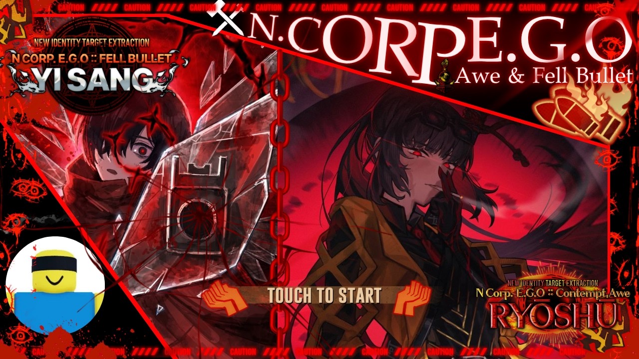 N:Corp E.G.O Fell Bullet, Yi Sang/N:Corp E.G.O Awe, Ryoshu Moveset Showcase | Jujutsu Shennanigans