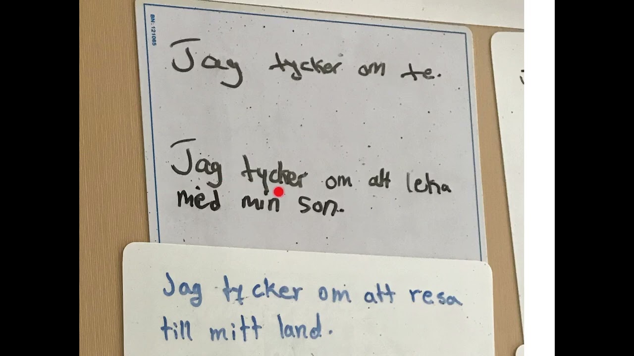 How to Learn Swedish TYCKER OM eller TYCKER OM ATT ??