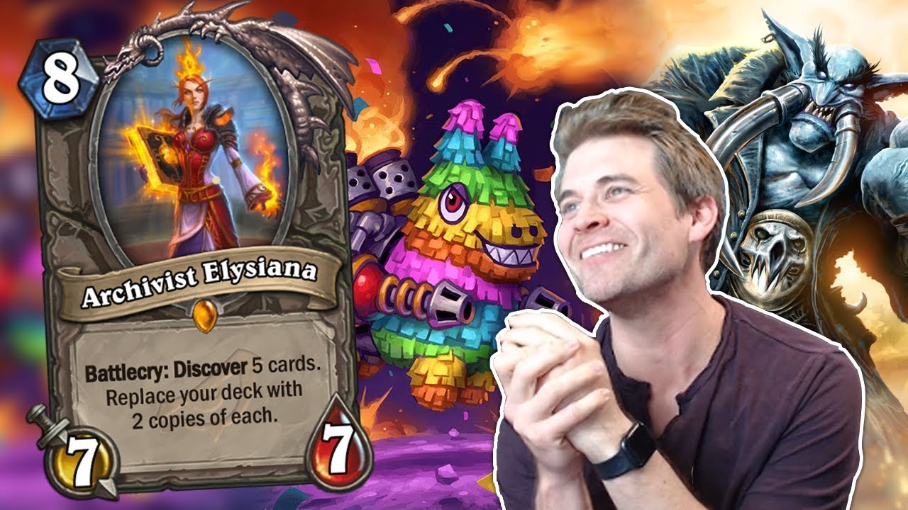 (Hearthstone) Archivist Elysiana and the Neverending Story