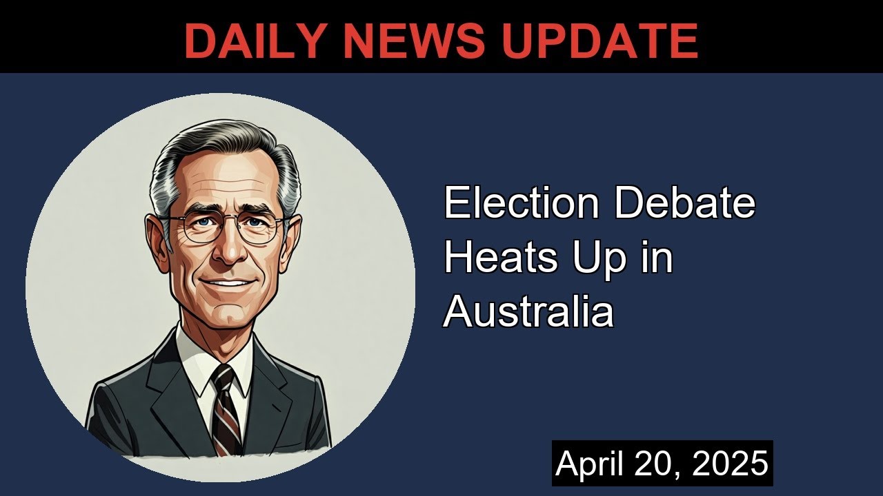 Election Debate Heats Up in Australia | Evening Update