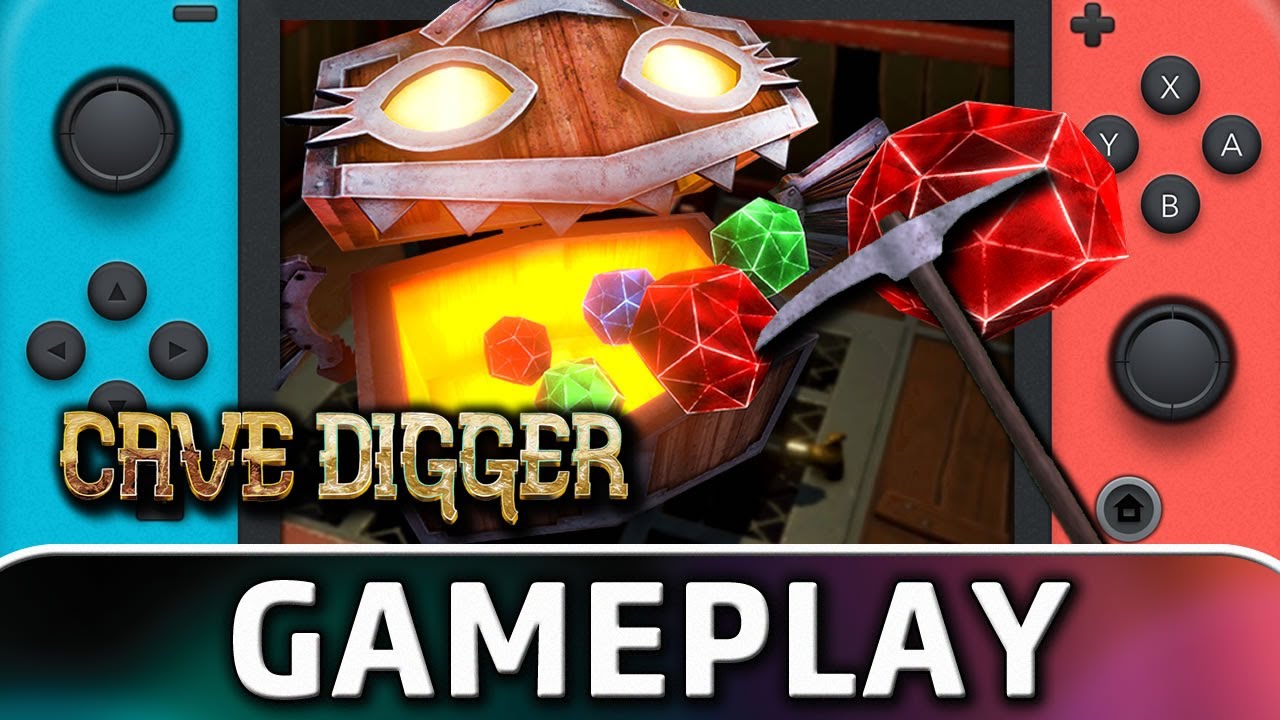 Cave Digger | Nintendo Switch Gameplay