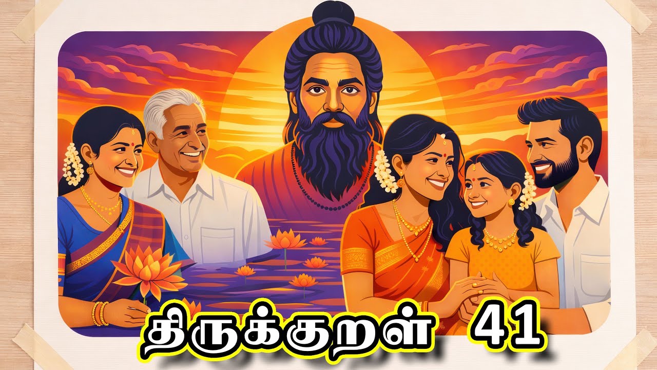 குறள் 41: இல்வாழ்வான் என்பான் ...? | திருவள்ளுவர் சொன்ன உண்மை