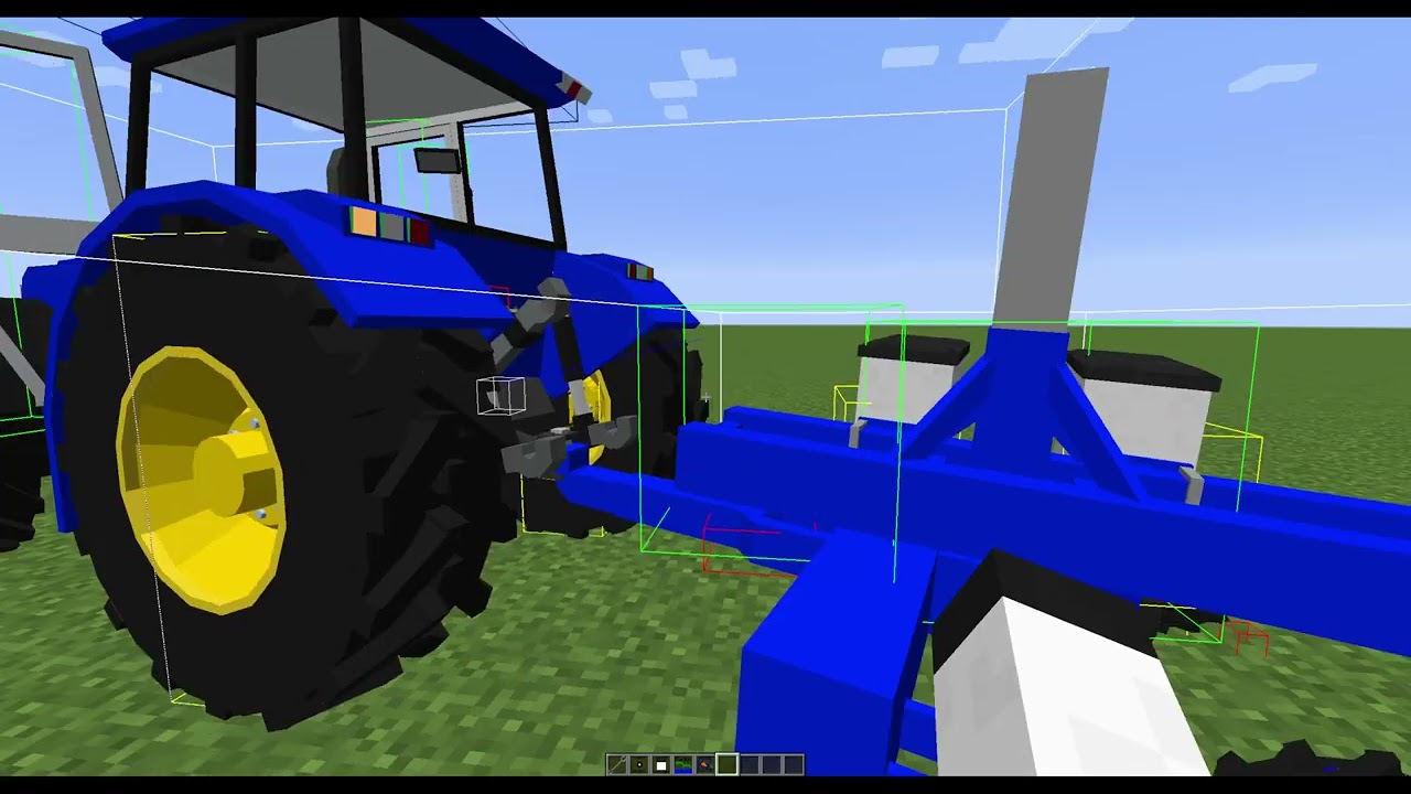 Testing out the new pivot planter coming to IV Farming