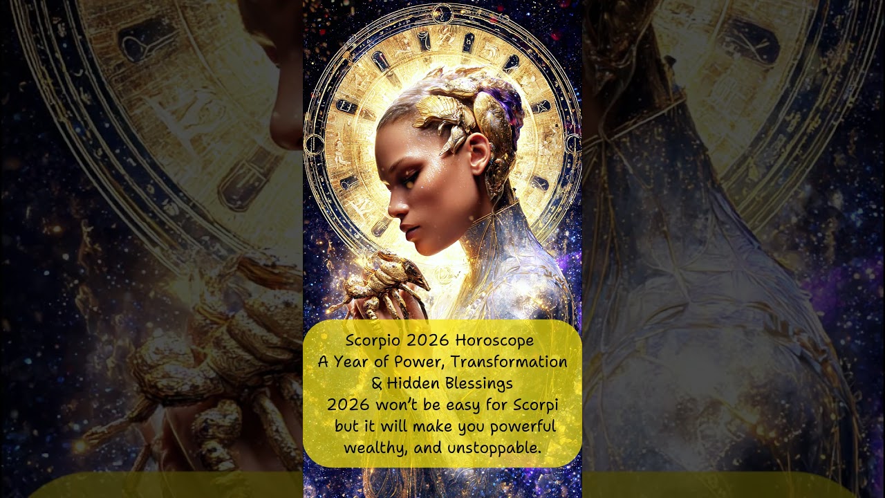 🔥 Scorpio 2026 Horoscope &ndash; A Year of Power, Transformation & Hidden Blessings