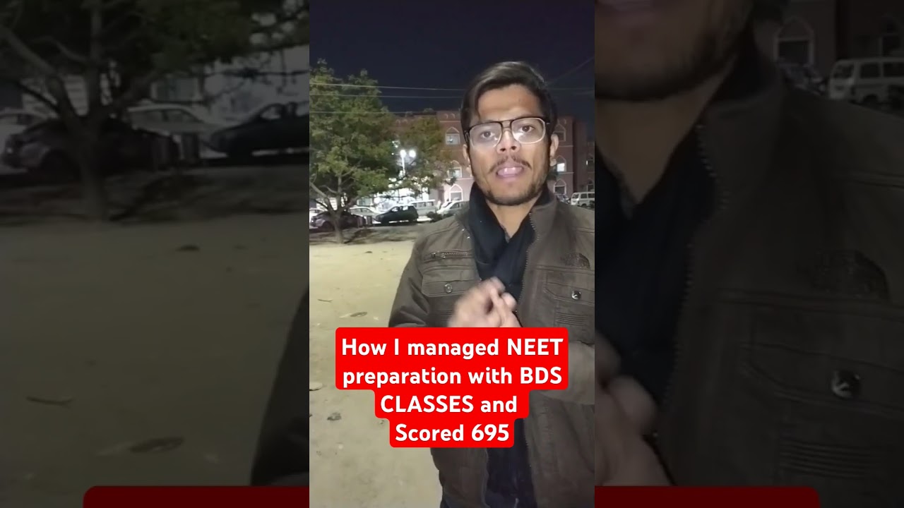 Partial drop NEET 2025| How I managed NEET prep with BDS classes #neet2025