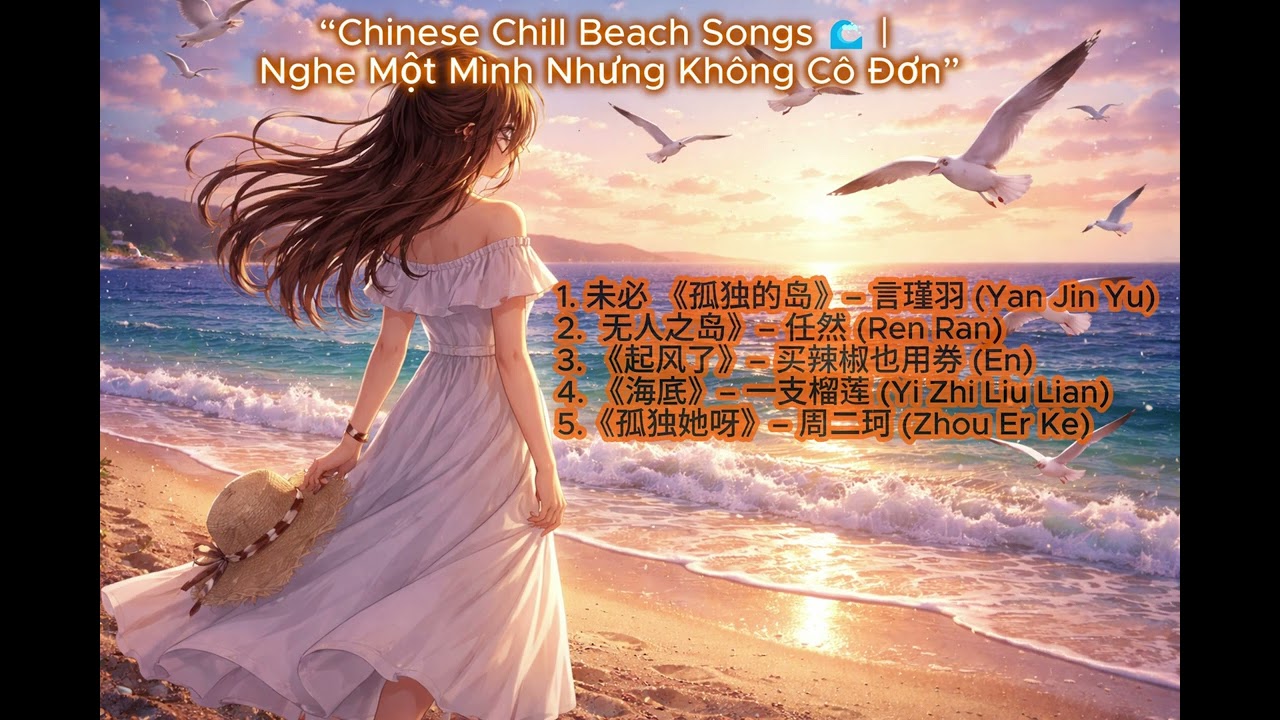 “Chinese Chill Beach Songs 🌊 |  Nghe Một Mình Nhưng Không Cô Đơn” Nhạc Trung - Nhạc Hoa Hay