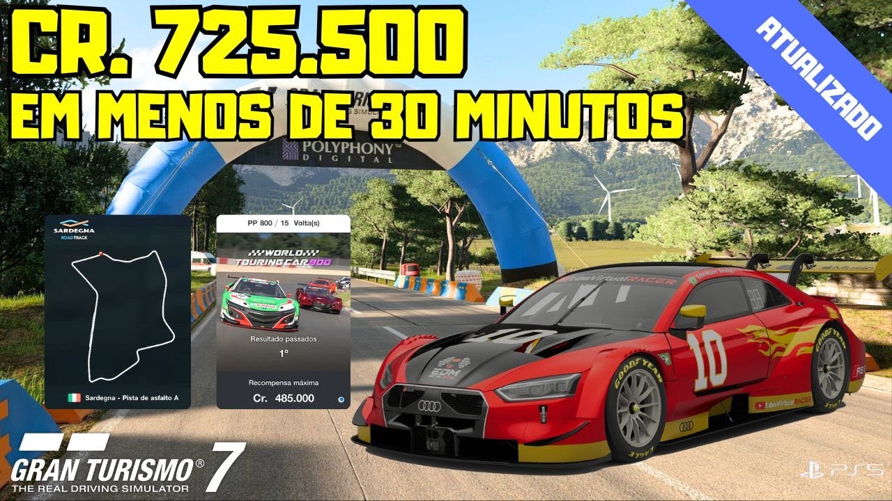 Como Ganhar 725 000 em créditos no Gran Turismo 7 #gt7 #ps5 #gameplay #racing