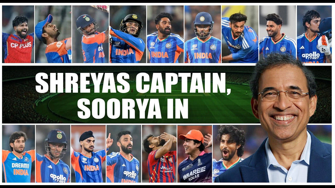 Harsha Bhogle on India's T20i squad for IRE & ENG