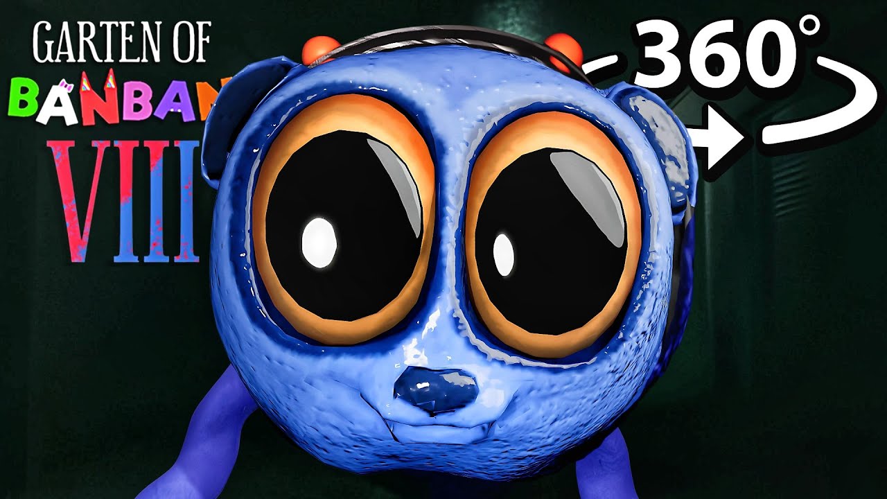 360° GARTEN OF BANBAN 8: Miss MIMICKER BOSS CHASE in VR