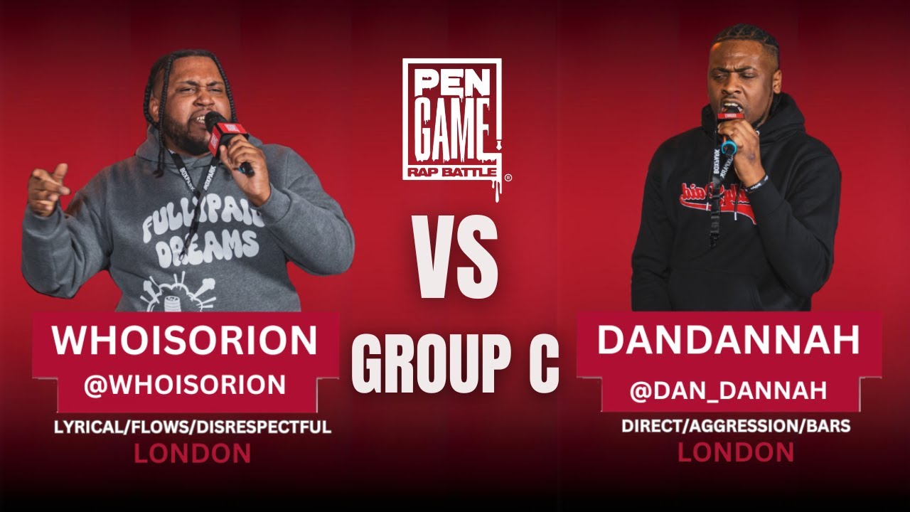 WHOISORION vs DAN DANNAH | PenGame Rap Battle 2024