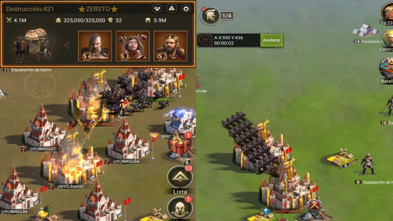 KE 165 vs 74 / ⭐RISE OF EMPIRE⭐