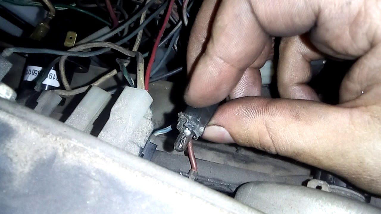 Luz do painel kombi não ascende Parte 1