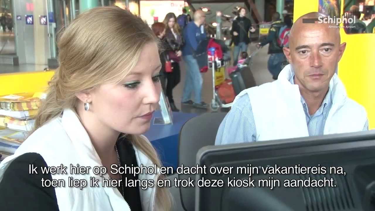 D-reizen opent Last Minute Kiosk op Schiphol