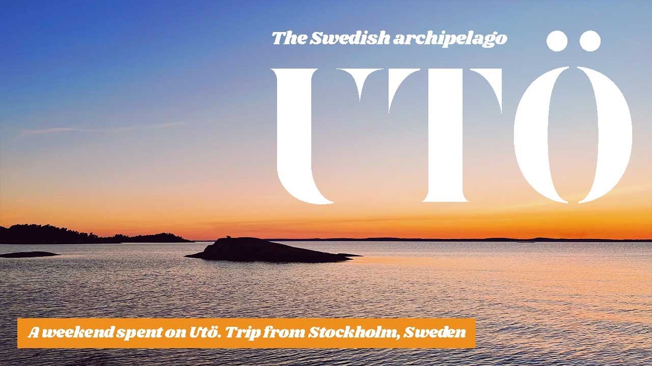 Stockholm travel vlog ｜A weekend on Utö in the Swedish archipelago
