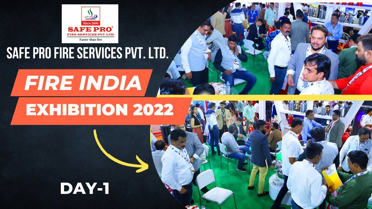 Fire India Exhibition 2022 | Safe Pro Fire | Gandhinagar Gujarat | Day 1