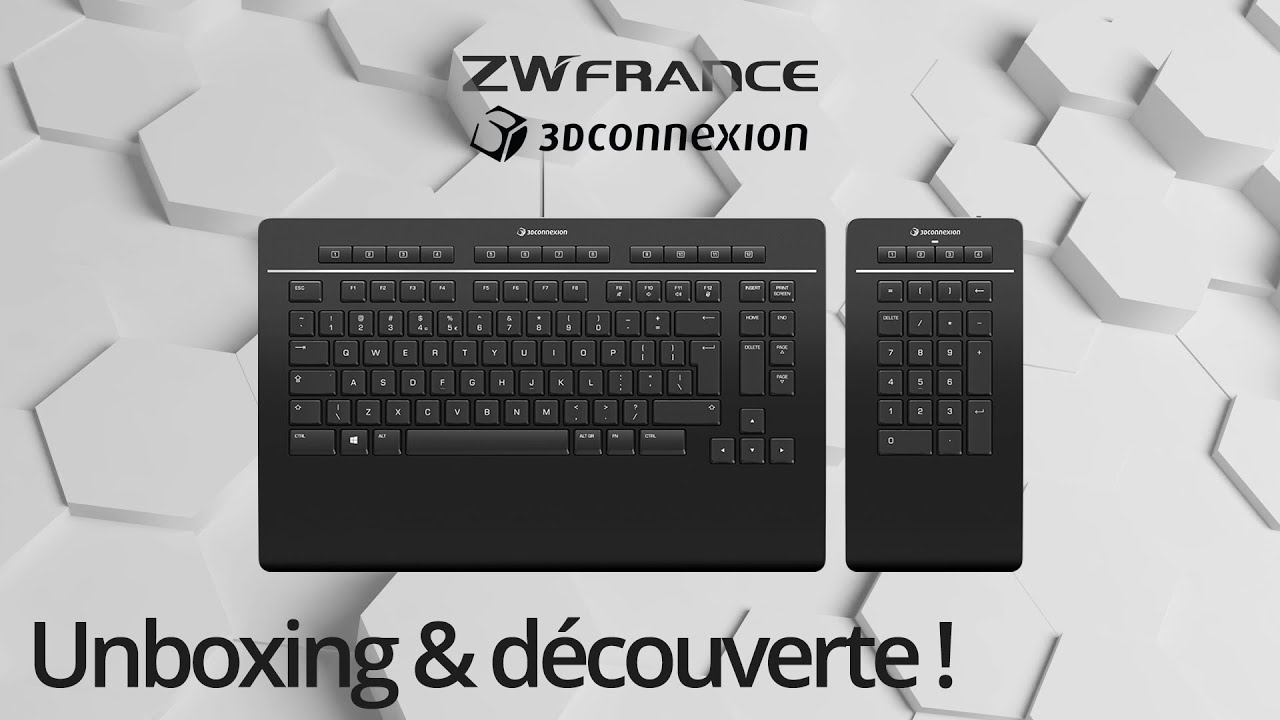 Unboxing & découverte : Nouveau Keyboard Pro par 3Dconnexion