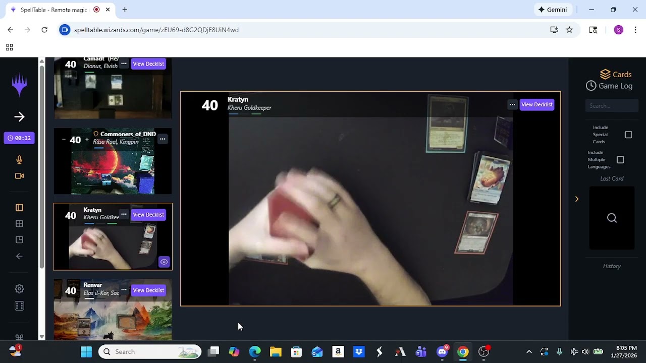 👑COMMON LEAGUE!👑 MTG Pauper+ Commander - Week 2, Pod 1