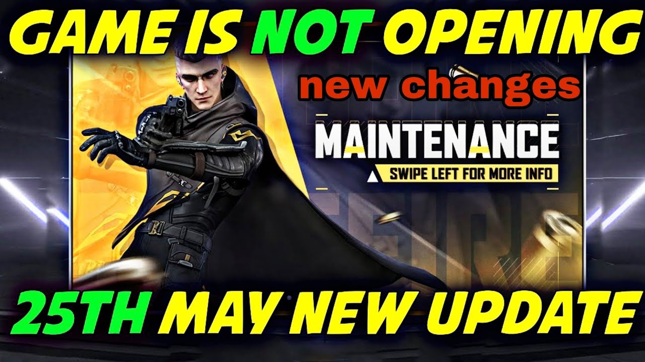 Free Fire 25th May All New Update, Game is Not Opening How to Update | Garena Free Fire 2022