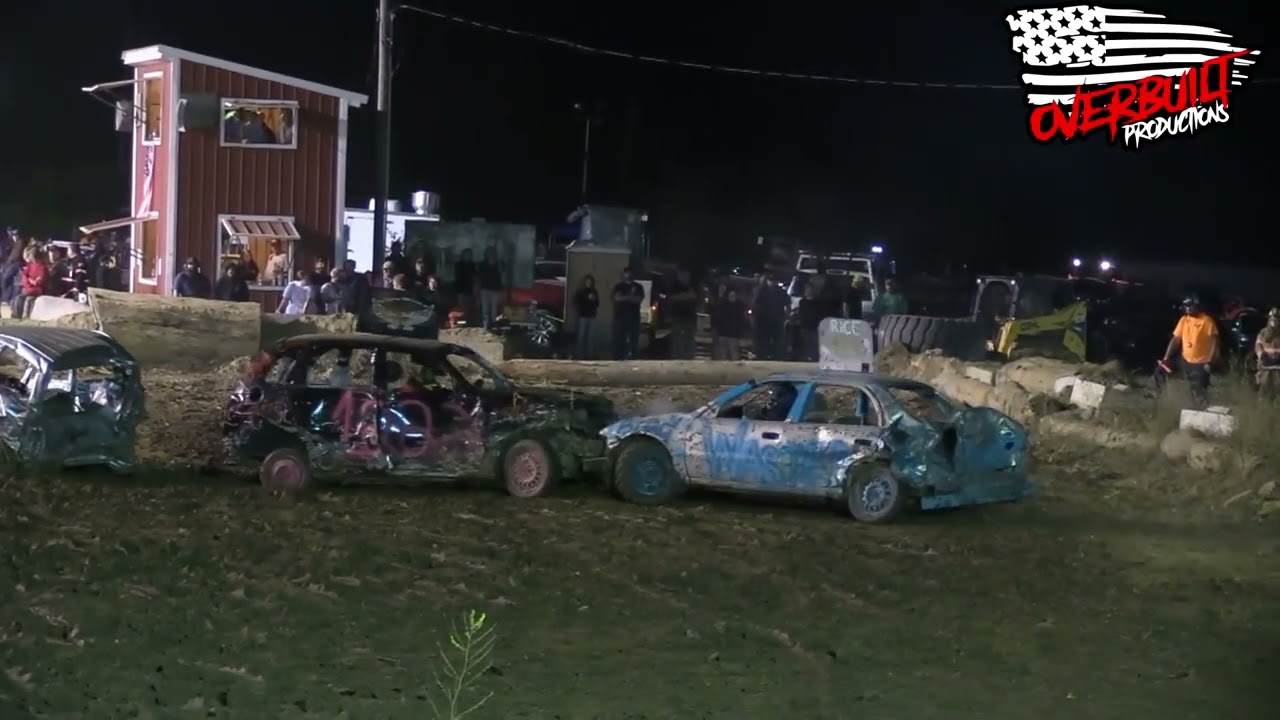 Whitneyville PA Demolition Derby 2022, Bone Stock Compact Consi