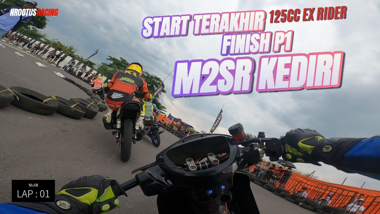 Edan....POV ROAD RACE Juni AS Start Terakhir Finish P1 125CC M2SR kediri 2025