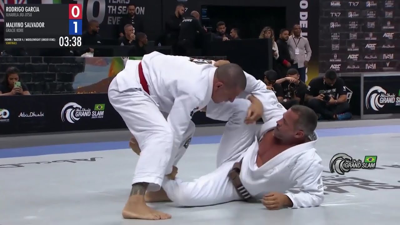 RODRIGO GARCIA vs MALVINO SALVADOR - GRAND SLAM RIO JIU JITSU #grandslam #bjj #ajp #jiujitsu