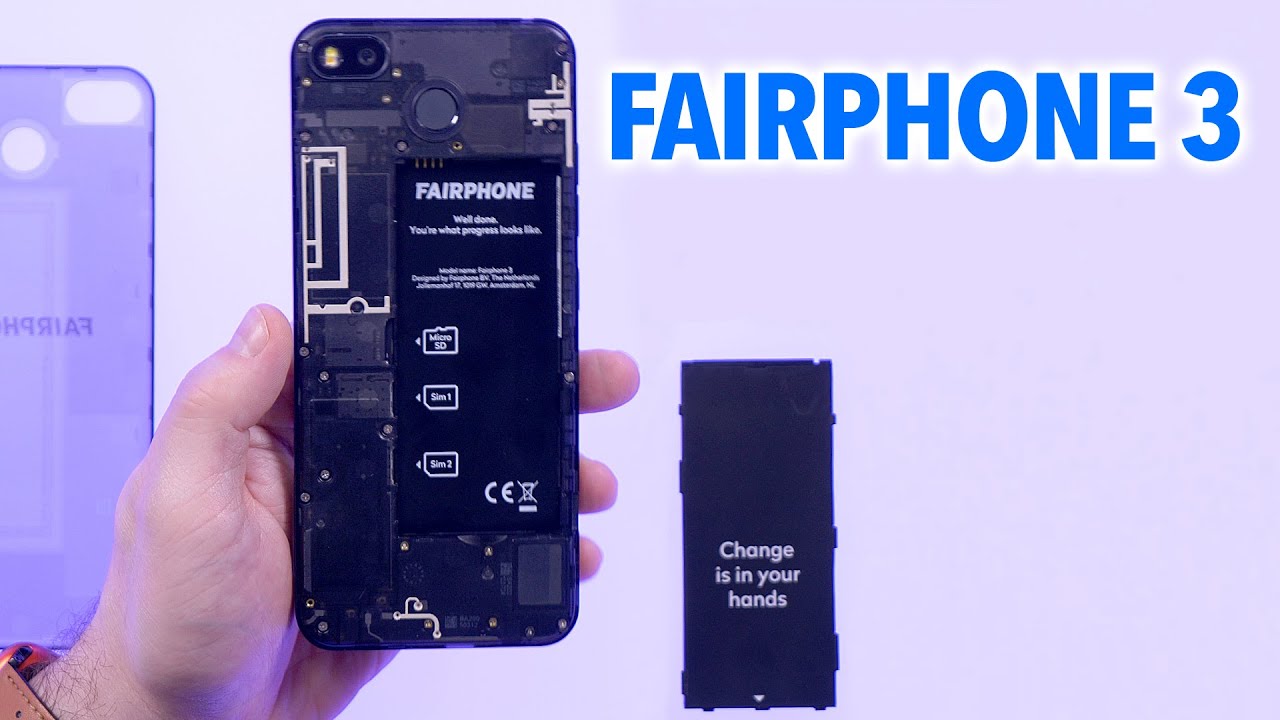 Fairphone 3 : vous n'avez jamais vu un smartphone comme ça !!
