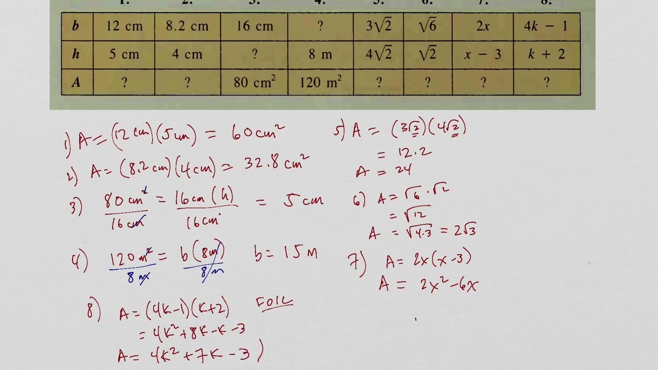Video Solutions - p426 #1-11 odd, 17, 19, 20, 22, 26