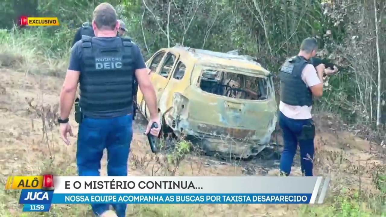 Alô Juca: Nossa equipe continua busca por taxista desaparecido- Parte 2