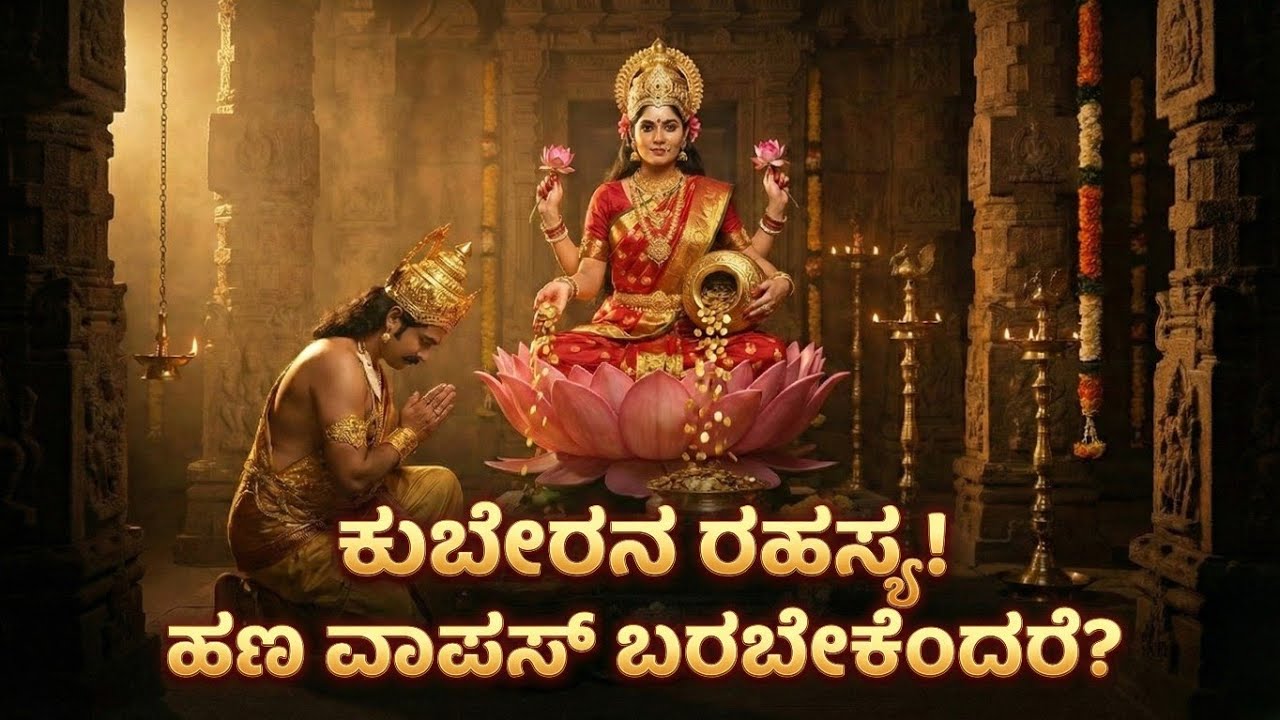 ಕುಬೇರನು ಲಕ್ಷ್ಮೀದೇವಿಯನ್ನು ಏಕೆ ಪೂಜಿಸಿದನು? ಕಳೆದುಹೋದ ಸಂಪತ್ತನ್ನು ಮರಳಿ ಪಡೆಯುವ ಮಾರ್ಗ!