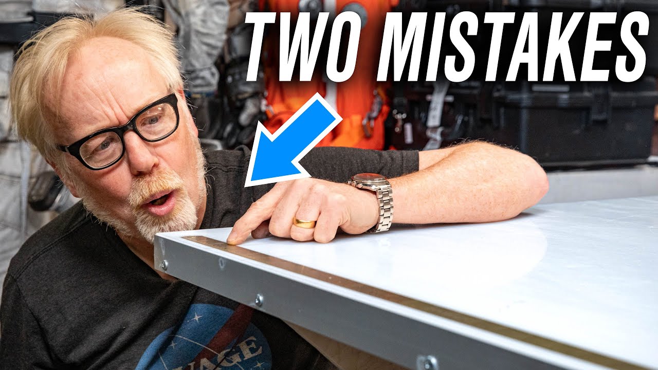 Adam Savage's Workbench Ruler Build Has Two Mistakes!